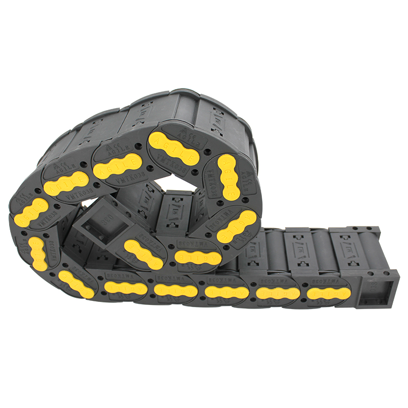 3875 mm VMTK electrical enclosed heavy duty cable chain CNC