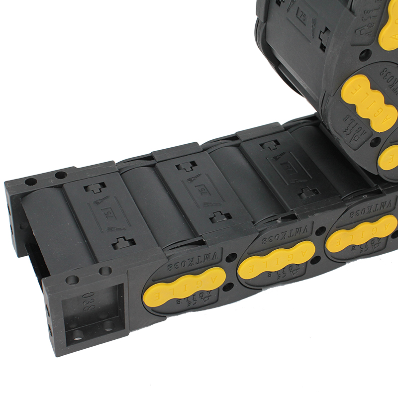 3875 mm VMTK electrical enclosed heavy duty cable chain