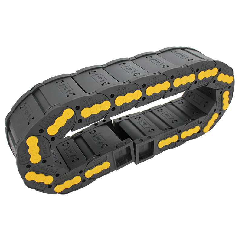 3875 mm VMTK electrical enclosed heavy duty cable chain CNC