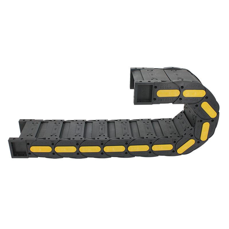 48x100mm VMTK Long Travel CNC Flexible Plastic Enclosed Cable Chain