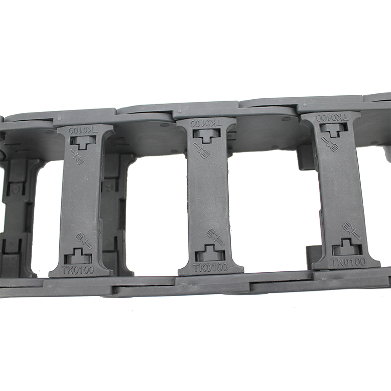 52*100 mm MT nylon bridge type of openable energy chain
