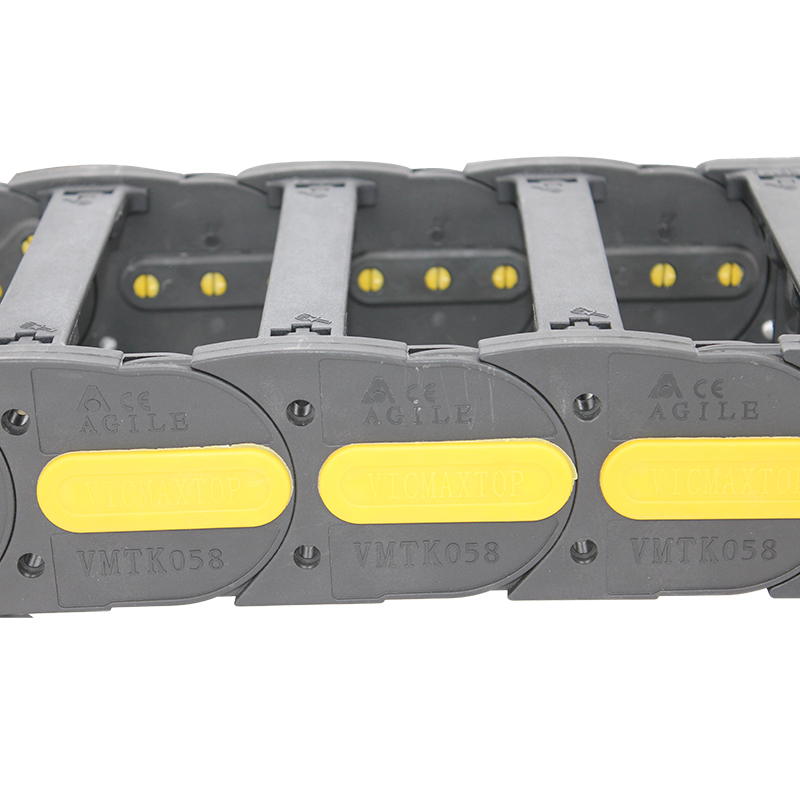 VMTK 58x175mm Reinforced Open Plastic Cable Drag Chain - Durable Protection