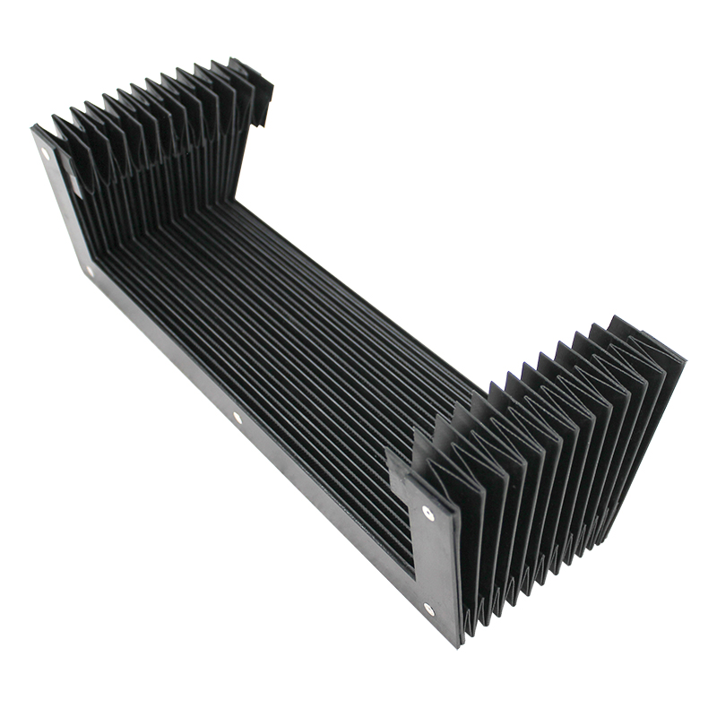 cnc reinforced protective rubber custom organ bellow cover