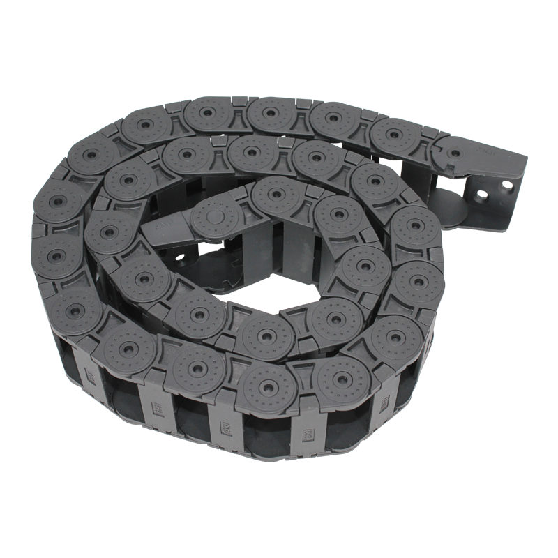 18x37 MT CNC Cable Carrier: High Strength, Outside Opening Nylon