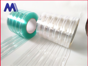 Blue Striped and Blackout Curtains with PVC Options