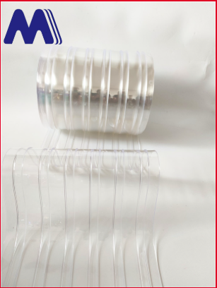 Blue Striped and Blackout Curtains with PVC Options