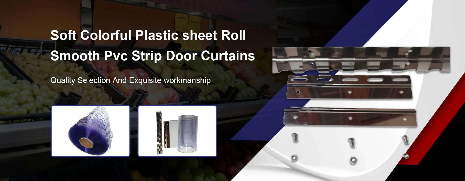 Tiras de cortina de congelador
