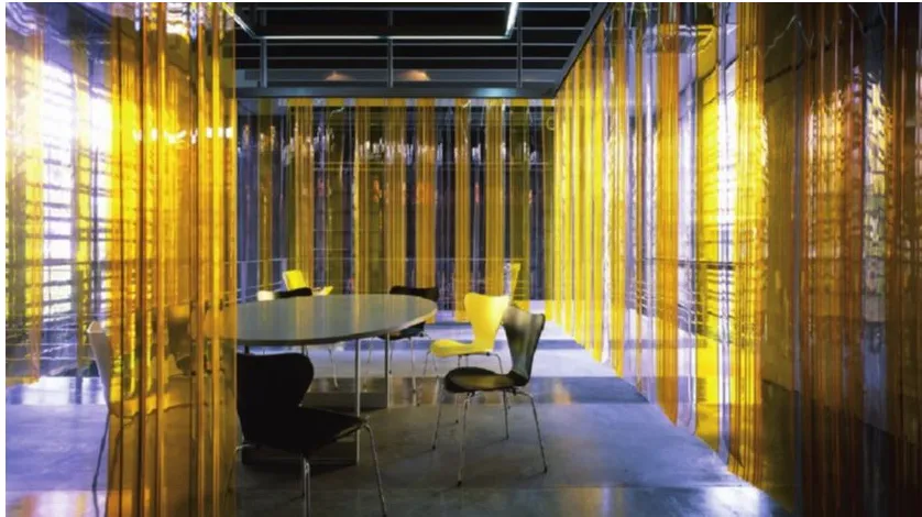 PVC strip door curtain para sa mga negosyo at tahanan