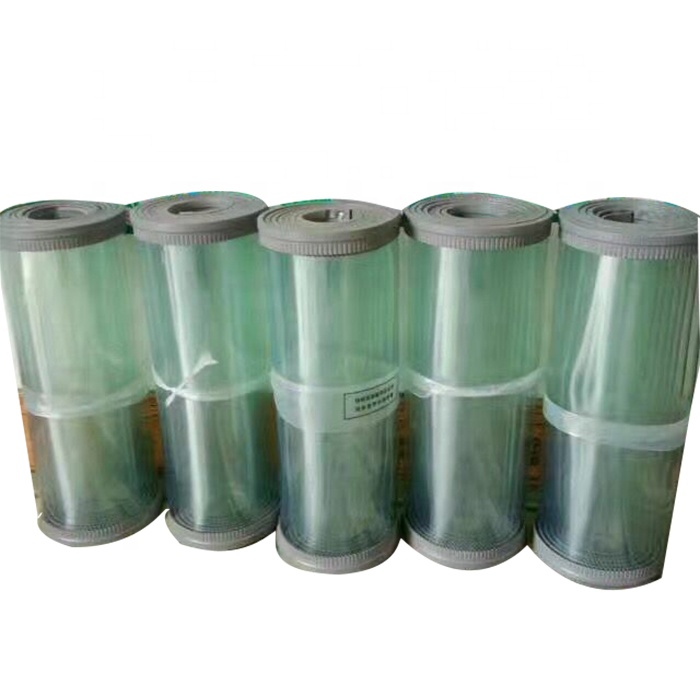 Clear PVC Door Curtain for Home and Office Use to Keep Bugs Out and Maintain Privacy