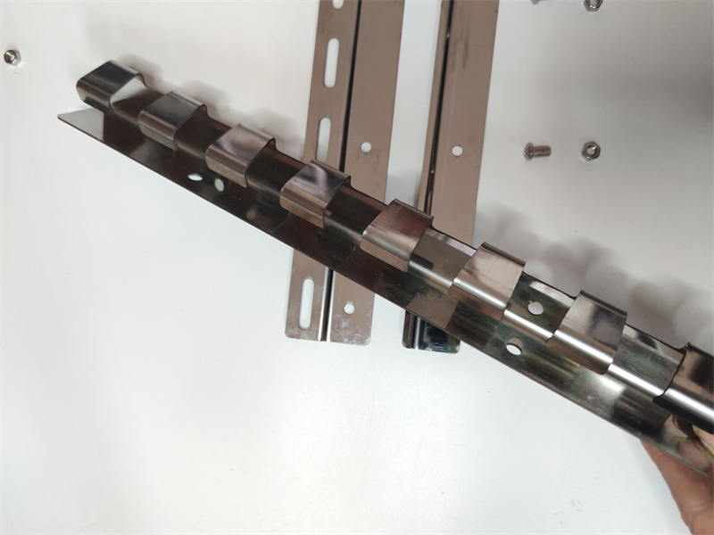 PVC Strip Curtain Mounting Brackets | Durable, Easy Install