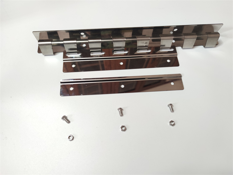PVC Strip Curtain Mounting Brackets | Durable, Easy Install