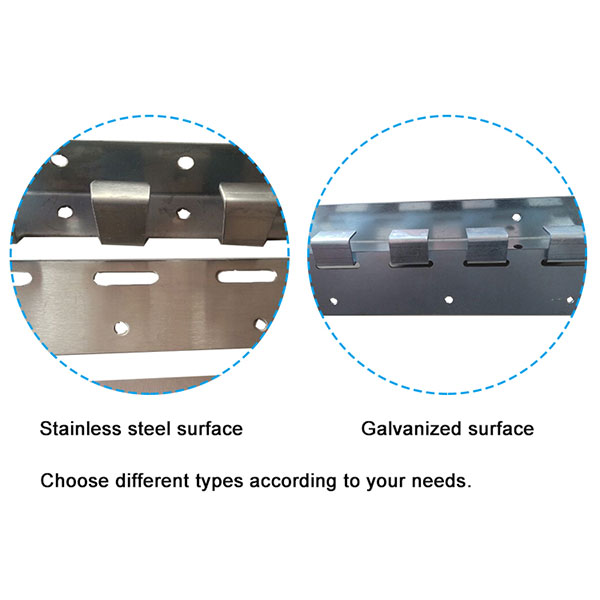 PVC Strip Curtain Hanger - Heavy-Duty, Easy Install