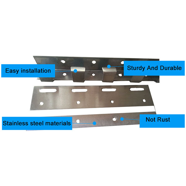 PVC Strip Curtain Hanger - Heavy-Duty, Easy Install