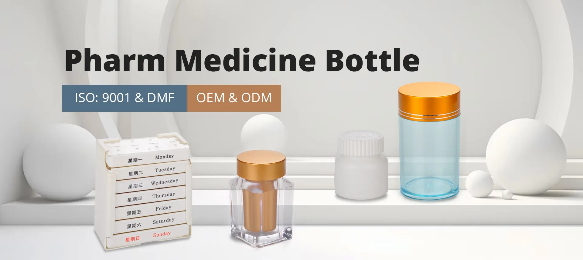 Affordable Small Plastic Containers for Medications and Vitamins
