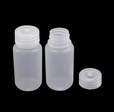 Pharmaceutical 10ml 20ml Brown Pet Plastic Liquid Syrup Bottle With Screw Cap Screen Printing For Medicine Packaging