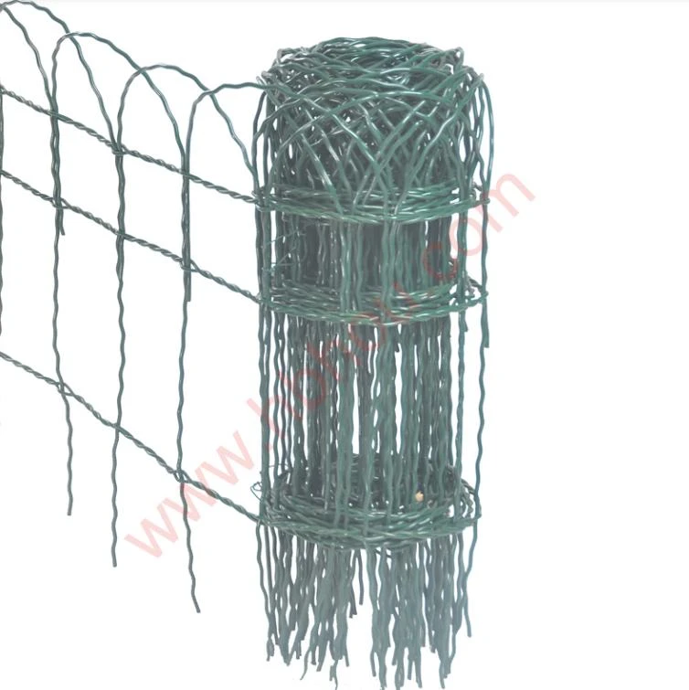 chicken wire garden fence