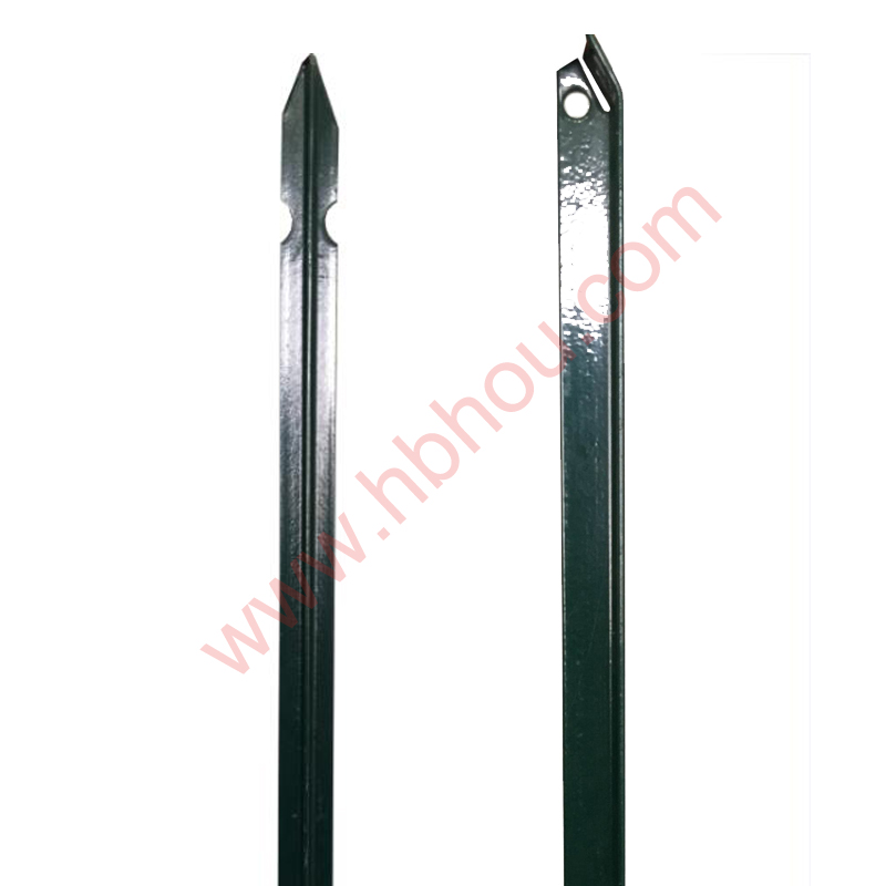 Metal Fence Post T Posts L Post Green Powder Coated Heavy Duty