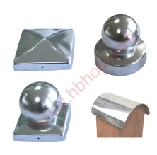 Stylish Stainless Steel Post Caps