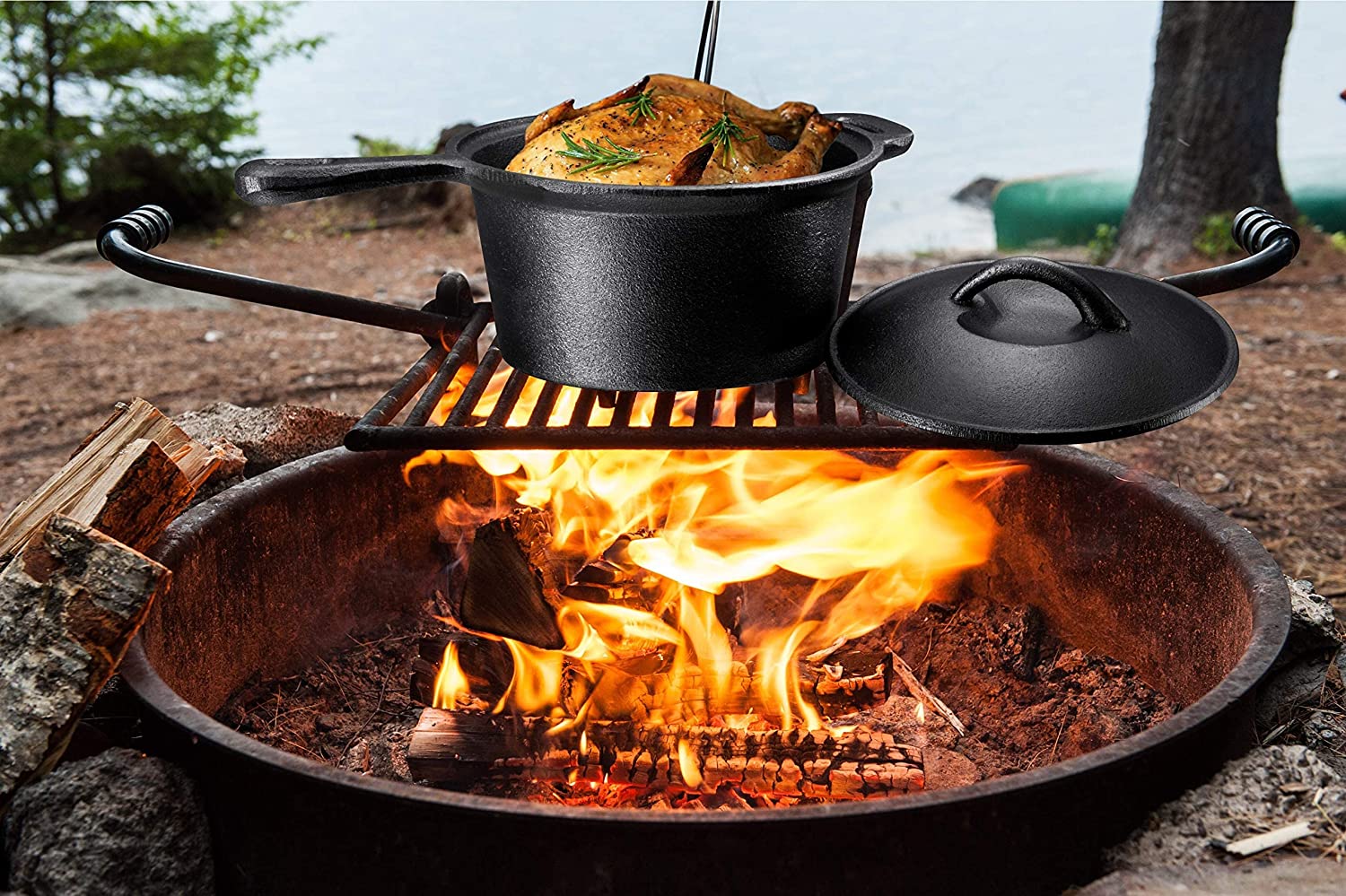 Woods Heritage Cast Iron Camping Cook Set Review & Specs
