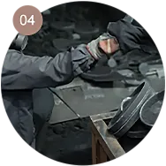 cast iron grill pan on glass top stove