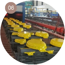 enamel cast iron fondue set