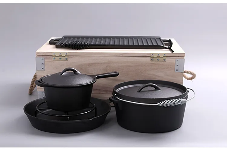 Discover the Durability and Versatility of Cast Iron Sets