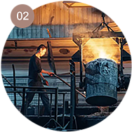 Porcelain kaplı demir griddle