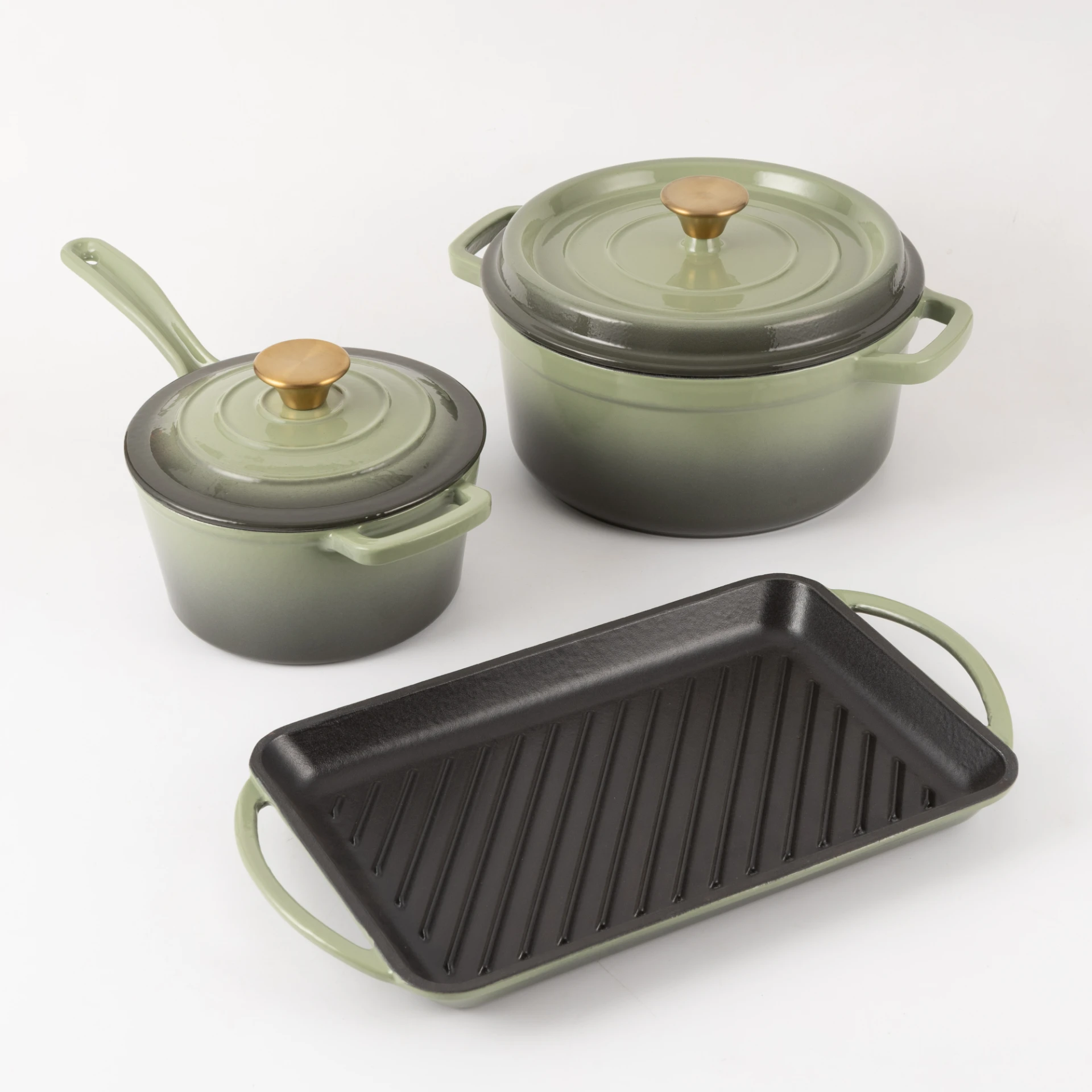cast iron dutch oven set