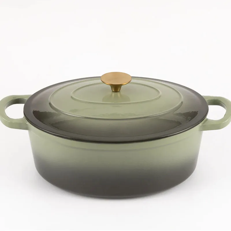 cast iron fondue pot