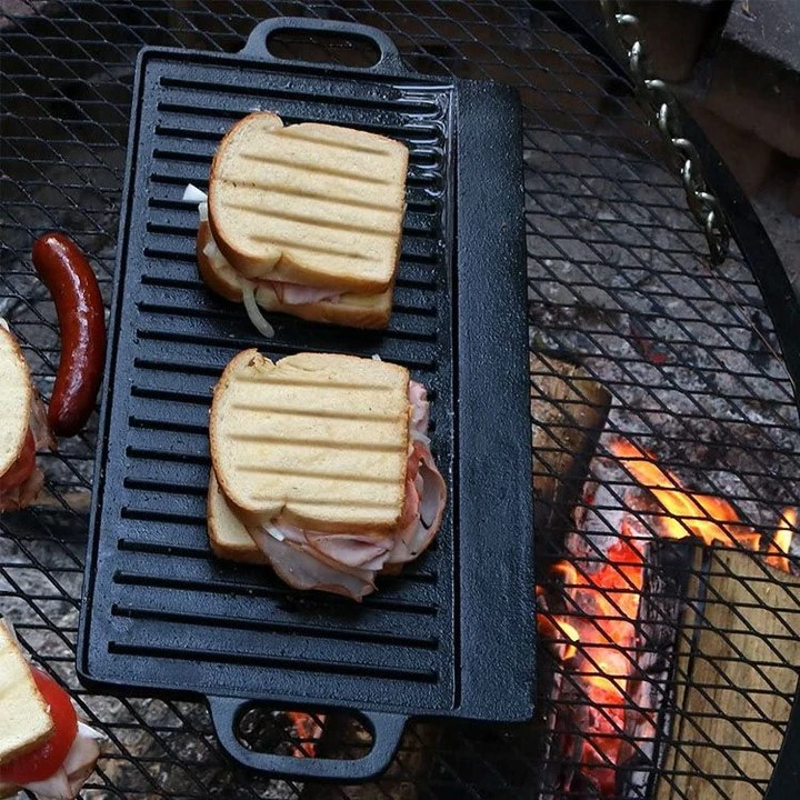 cast iron camping cookware