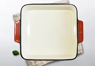 Støbejernspande klæbrig Støbejernspande klæbrig