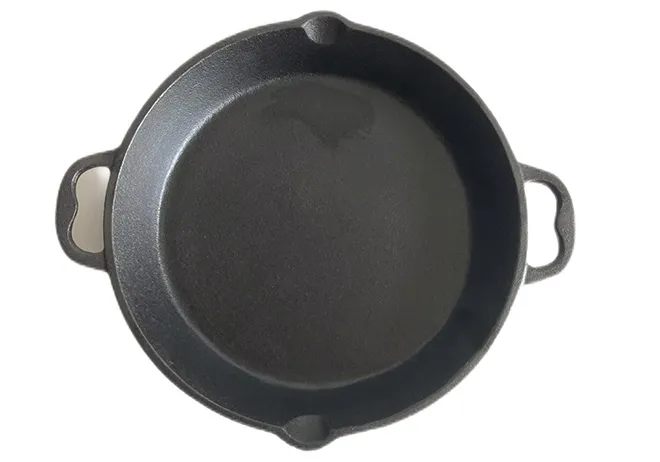 cast iron grill pan with cover
