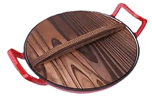 Durable Cast Iron Grill Tray for Perfect BBQ and Outdoor Cooking