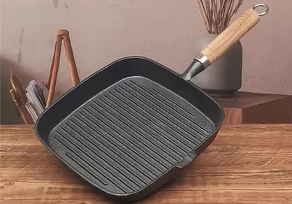 black iron pan