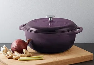 oblong cast iron dutch oven