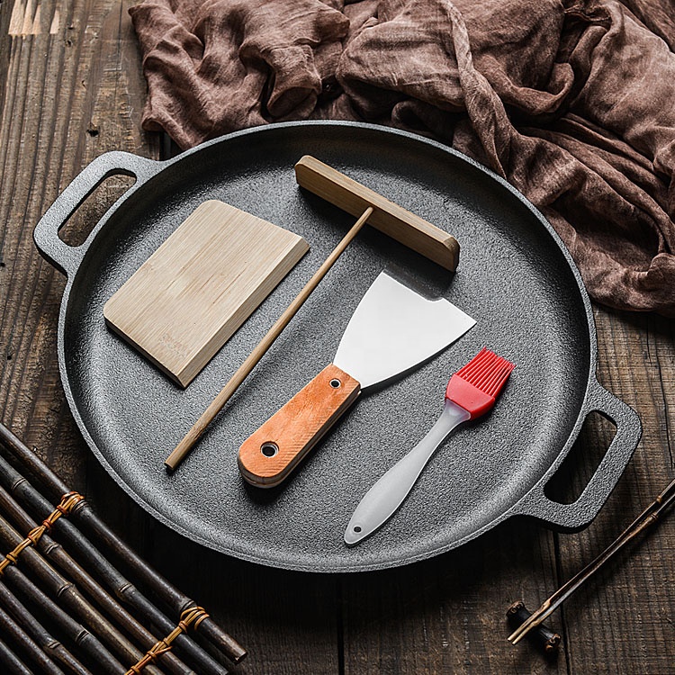 Preseasoned Cast Iron Pan - Even Heat, Natural Nonstick