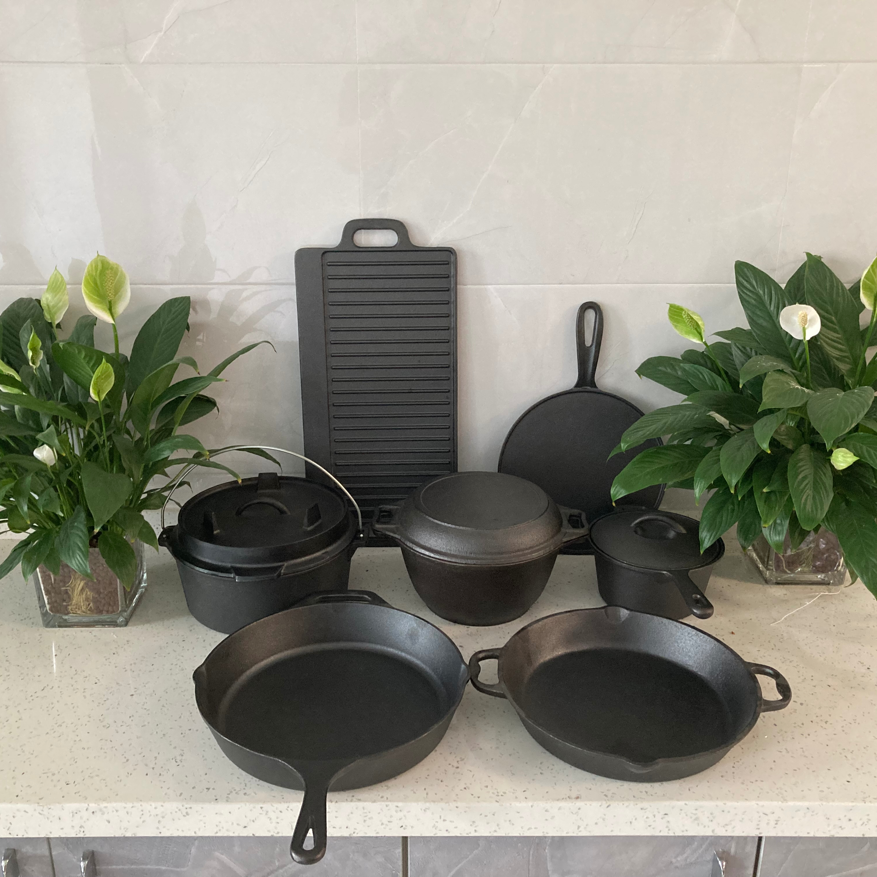 Durable Cast Iron Griddle with Flat Top for Perfect Cooking Experience Durable Cast Iron Griddle with Flat Top for Perfect Cooking Experience