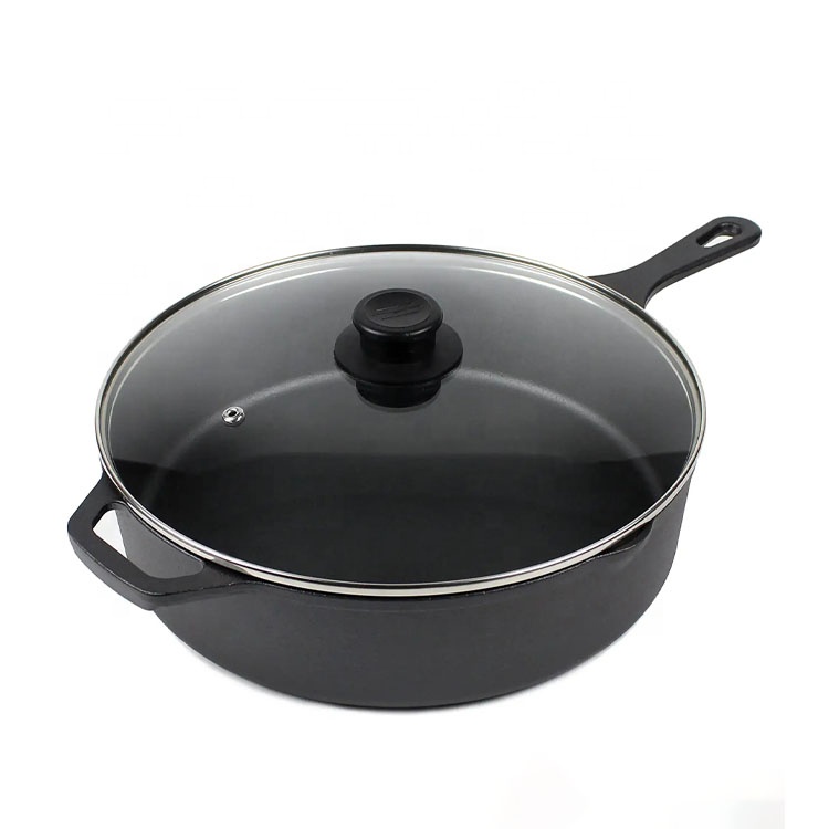 Non-Stick Enamel Frying Pan: Durable & Easy Clean Cookware