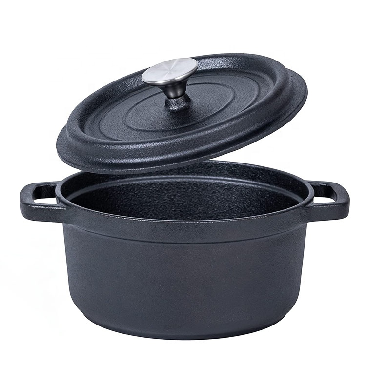 Enameled Pot – Durable Cast Iron, Even Heat, Easy Clean