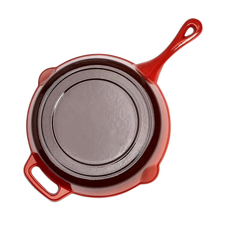 Cast Iron Skillet with Lid – Pre-Seasoned, Induction Ready