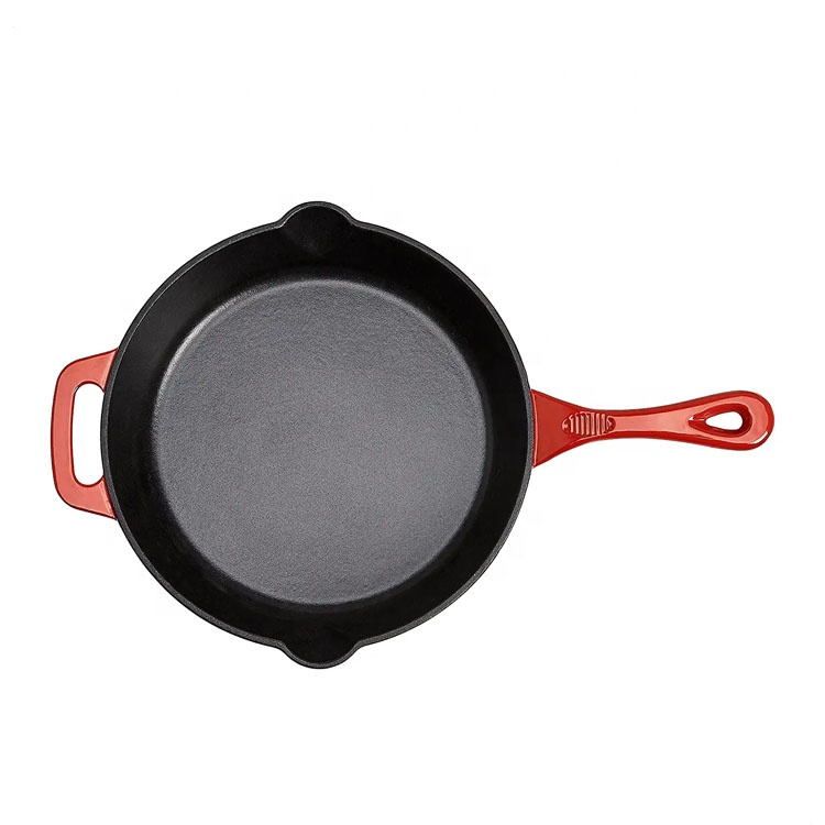 Cast Iron Skillet with Lid - Pre-Seasoned, Oven-Safe