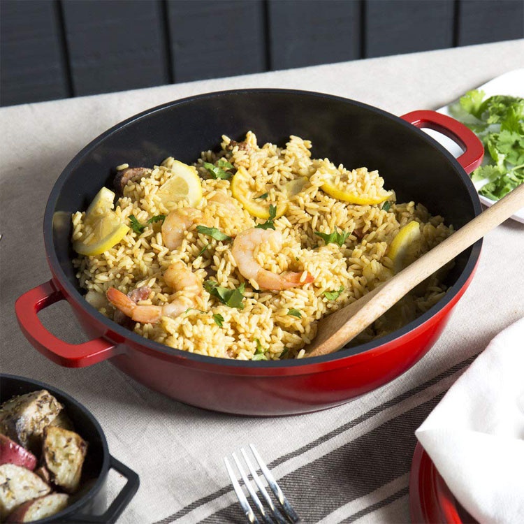 Premium Cast Iron Dutch Oven Pot | Durable & Versatile Cookware