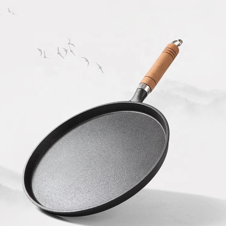 Large Cast Iron Griddle Pan: Non-Seasoned, Versatile, Even Heat