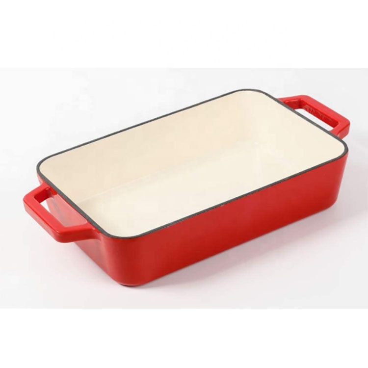 Premium Cast Iron Baking Set: Durable Enamel Coated Bakeware