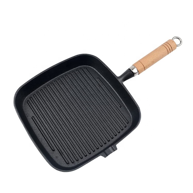 3pc cast iron skillet set