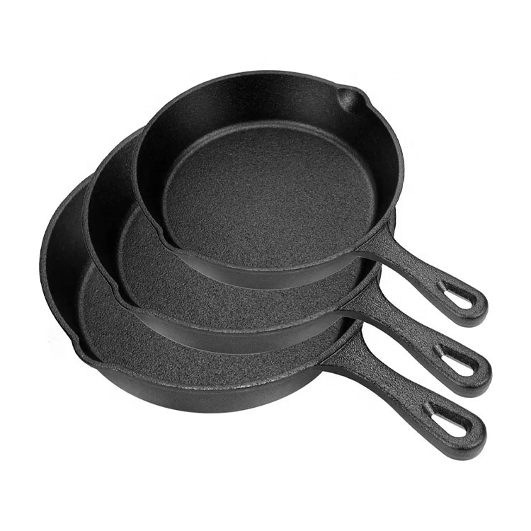 small enameled cast iron skillet