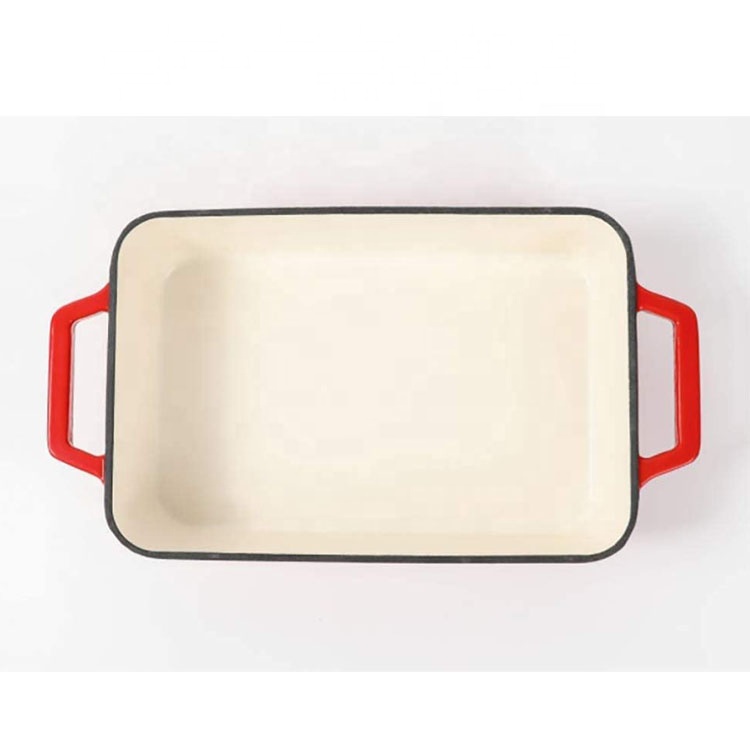 Premium Cast Iron Baking Set: Durable Enamel Coated Bakeware