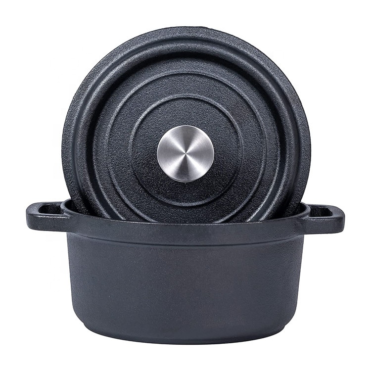 Enameled Pot – Durable Cast Iron, Even Heat, Easy Clean