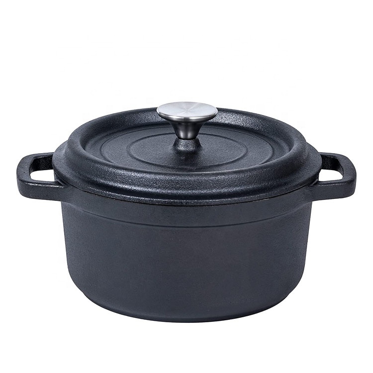 Enameled Pot – Durable Cast Iron, Even Heat, Easy Clean