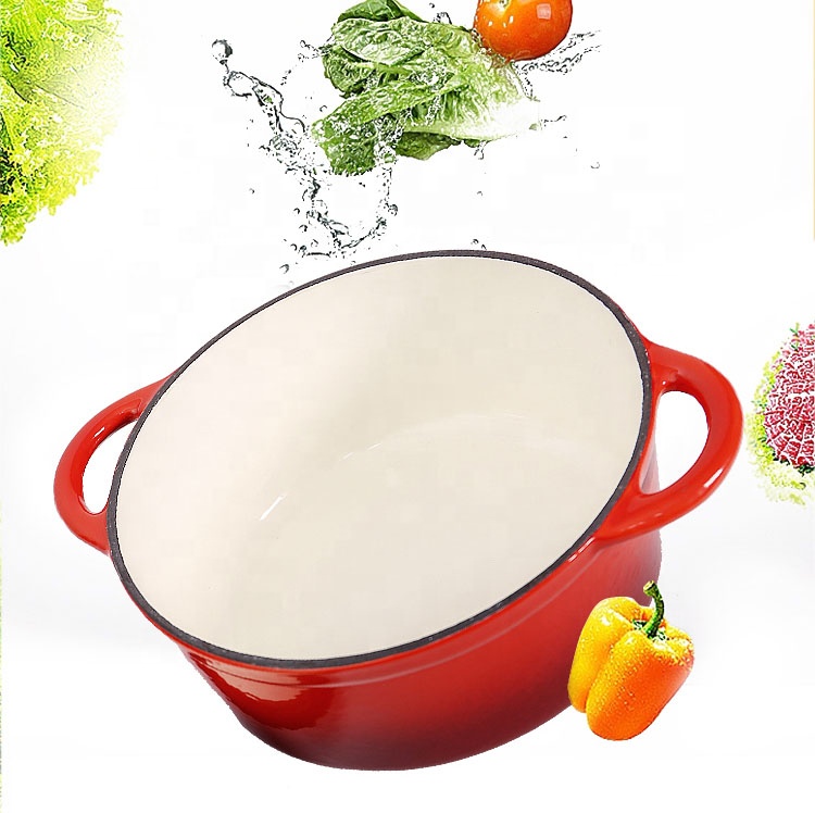 High Quality Dutch Oven | Enamel Cast Iron, Even Heat